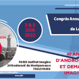 Congrès de la SALF – 40 ans – 2&3 juin 2022 – PARIS